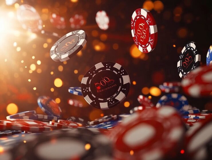 Mobile betting interface Mobile phone showing Lightning Dice betting interface